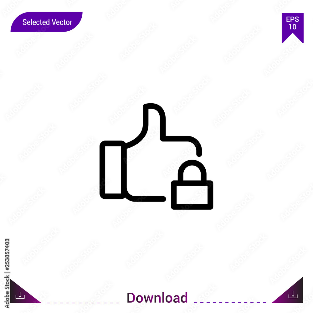 Poster Outline like icon isolated on white background. Line pictogram. mobile application, logo, user interface. Editable stroke. EPS10 format vector