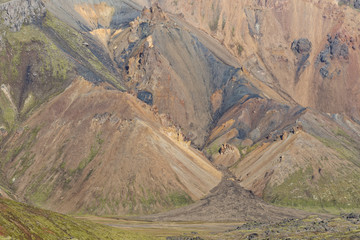 die bunten Berge der Landmannalaugar, Island