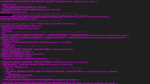 Pink screen coding hacker concept animation with glitch. Programming code typing error. Big data and Internet cyber attack. Programming code abstract. Blockchain concept, computer digital code