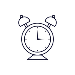 alarm clock isolated icon