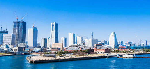 横浜　みなとみらい21　全景