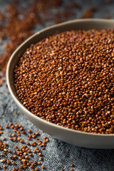 Red Organic Quinoa Grain