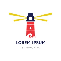 Lighthouse Logo Template