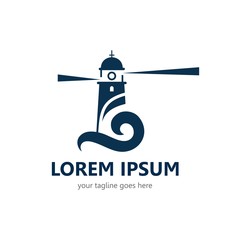 Lighthouse Logo Template