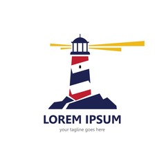 Lighthouse Logo Template