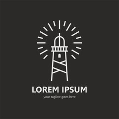 Lighthouse Logo Template