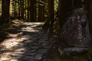 中山道　石畳