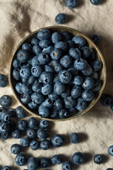 Raw Blue Organic Blueberries