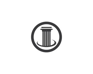 Pillar vector icon