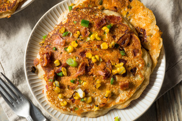 Healthy Homemade Savory Pancakes