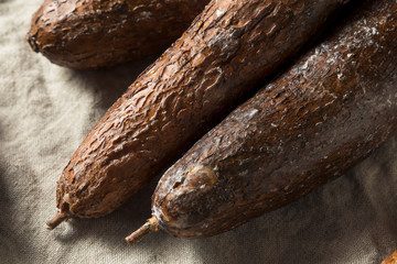 Raw Brown Organic Yucca Root