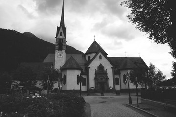 la chiesa di moena, dolomiti