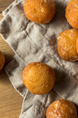 Homemade Glazed Donut Holes
