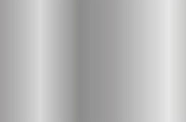 Realistic silver gradient texture. Shiny metal foil gradient. Vector illustration