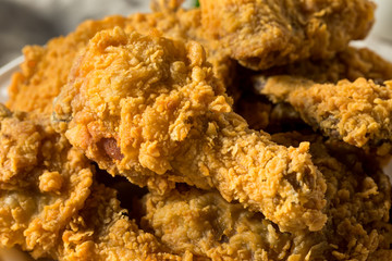 Homemade Southern Fried Chicken Dinner
