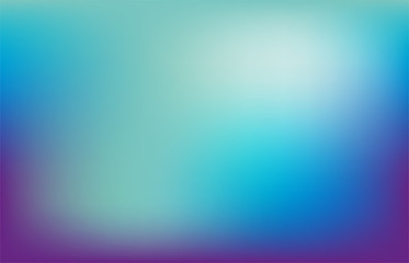 Blue abstract blurred gradient mesh background.