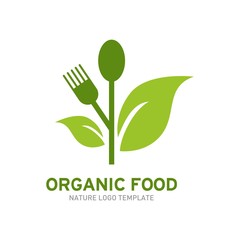 Organic Food Logo Template