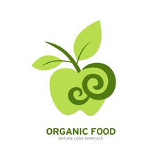 Organic Food Logo Template