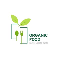 Organic Food Logo Template