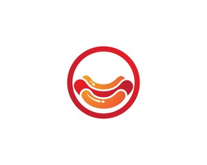 Hot Dog logo vector