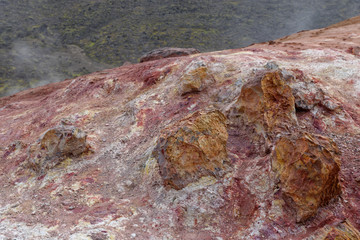 roter Fels in der Landmannalaugar, Island