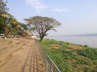 Riverside path