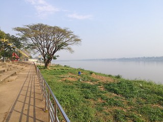 Riverside path