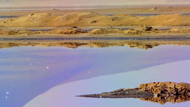 Scenic footage from Reserva Nacional de Paracas in Peru.