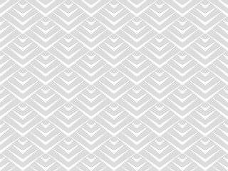 Seamless Scale Pattern, Gray Background, Japanese Pattern, Vector Graphics, 鱗模様	
