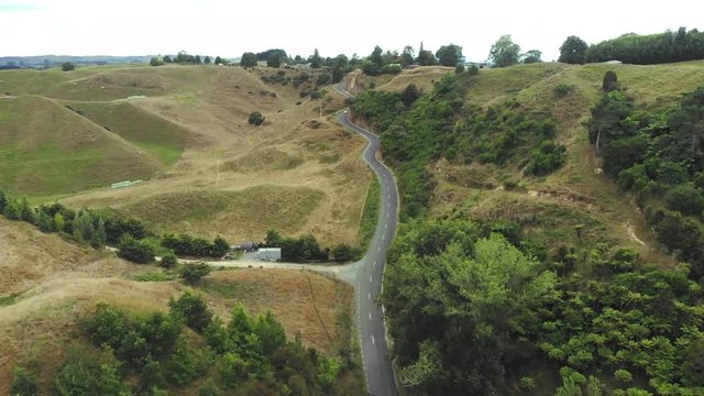 Winding Country Road