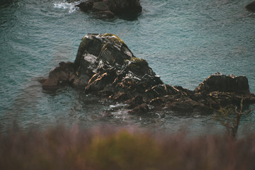 Rock and sea