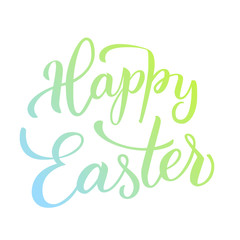 Original hand lettering  Happy Easter