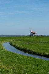 Fototapeta na wymiar Netherlands,Wetlands,Maarken, a large body of water