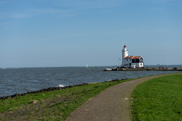 Fototapeta na wymiar Netherlands,Wetlands,Maarken, a large body of water