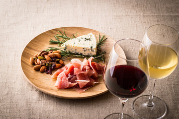 ワインとイタリア料理