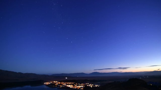 テカポの星空