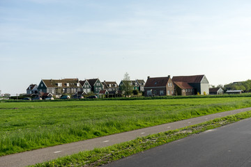 Netherlands,Wetlands,Maarken, a large green field