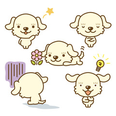 もふもふわんこ