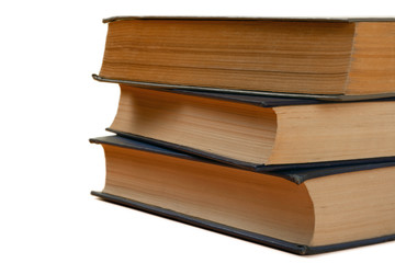 Vintage Book Isolated on White Background.
