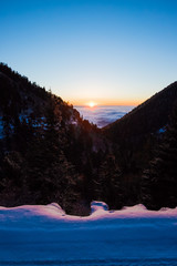 Colorado Sunrise in a Valley