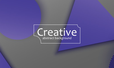 Obraz premium Geometric background. Material design.