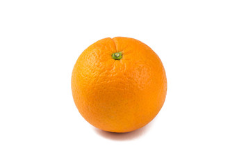 fresh clementine isolated on white background