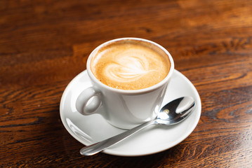 cup of cappuccino