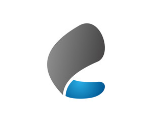 C whale logo icon template