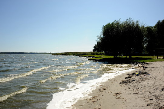 Strand von Altwarp am Stettiner Haff