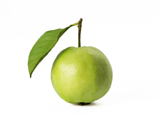 Guava isolated on white background