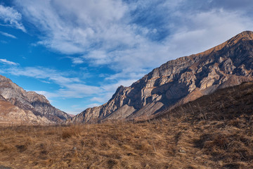 City of the dead. Necropolis&nbsp;outside the village of Dargavs.