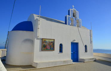 Orthodox Church on Santorini Island