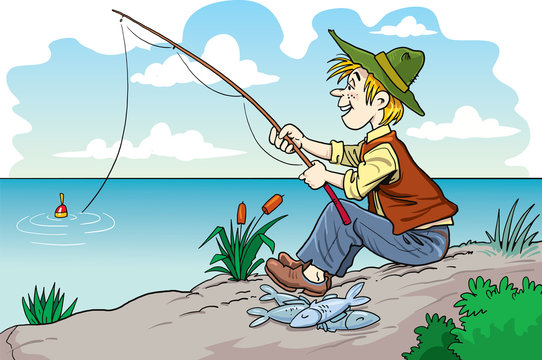 Fisherman Cartoon Images – Browse 403,873 Stock Photos, Vectors, and Video  | Adobe Stock