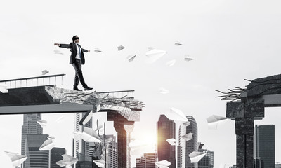 Concept of hidden risks and dangers.